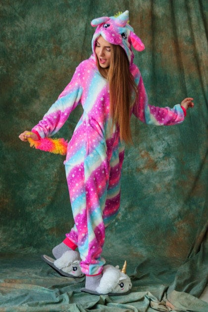 Galaxy Star unicorn onesie kids Onesie Animal Kigurumi Costumes – Happy  Kong NZ