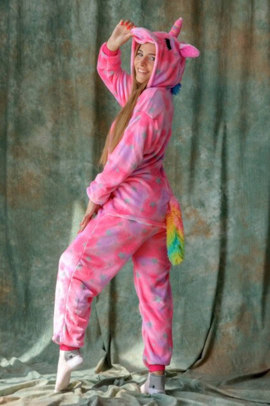 womens plus size unicorn onesie