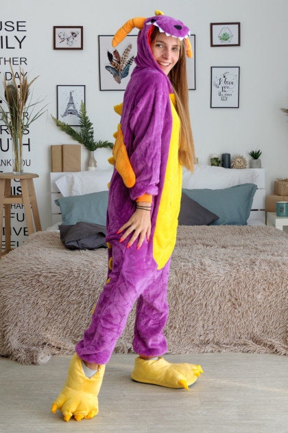 Combinaison Dragon Krokmou Pyjama Complet Pyjama En Flanelle Une