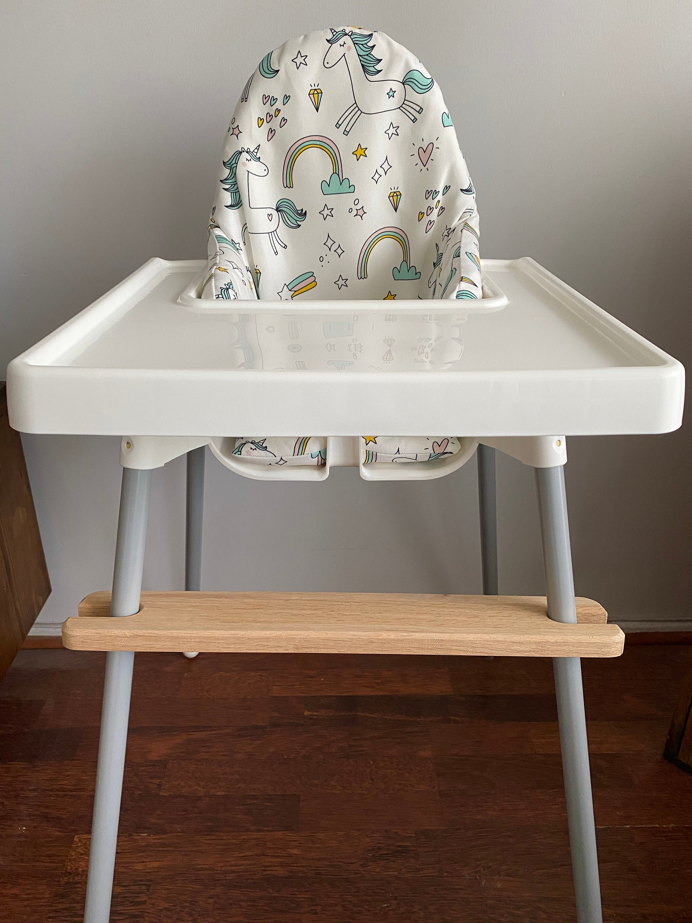 Oak IKEA Highchair Footrest IKEA Antilop Footrest Etsy