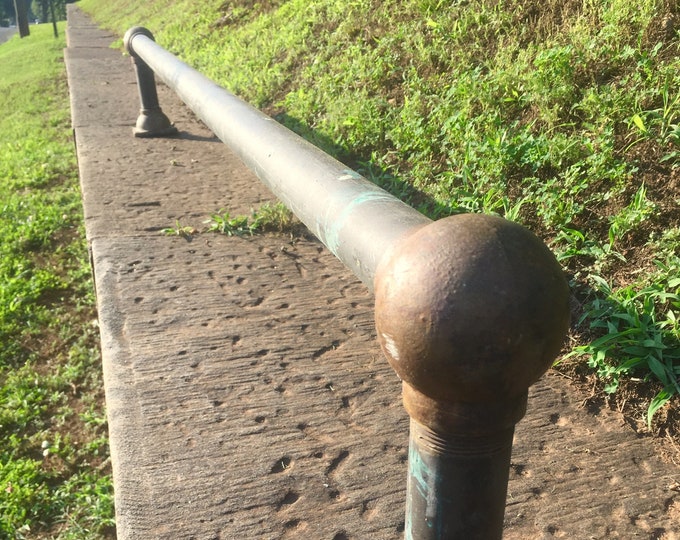 Vintage BRASS FOOT RAIL for Bar Vintage Brass Footrail for Bar Bar Foot
