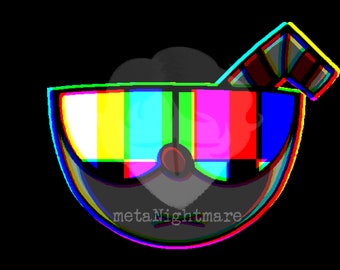 Cuphead Glitch (Digital Print)