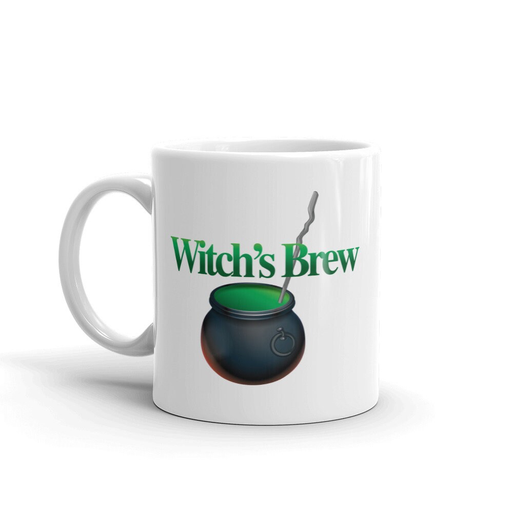 Basic Witch Mug Witches Brew Mug Witchy Mug Cauldron Mug Etsy