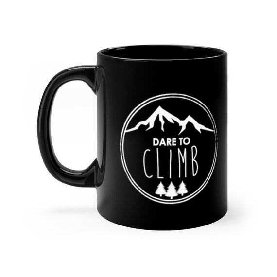 Climbing Mug Rock Climber Mug Mountain Climbing Mug Hiking Etsy