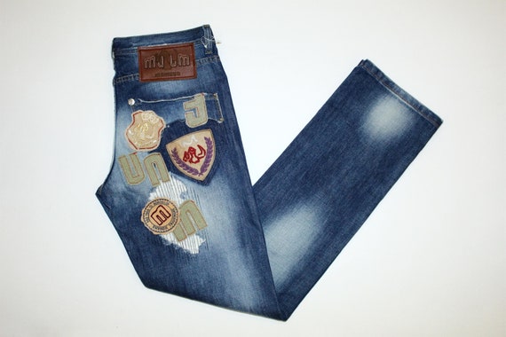 Rare Mamuut Japanese Denim Patchwork 