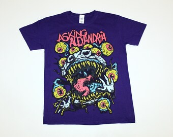 asking alexandria purple hoodie