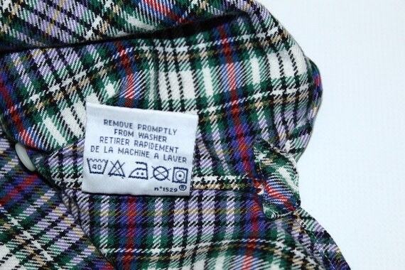 Rare polo ralph lauren emmet band madras flannel shi gem