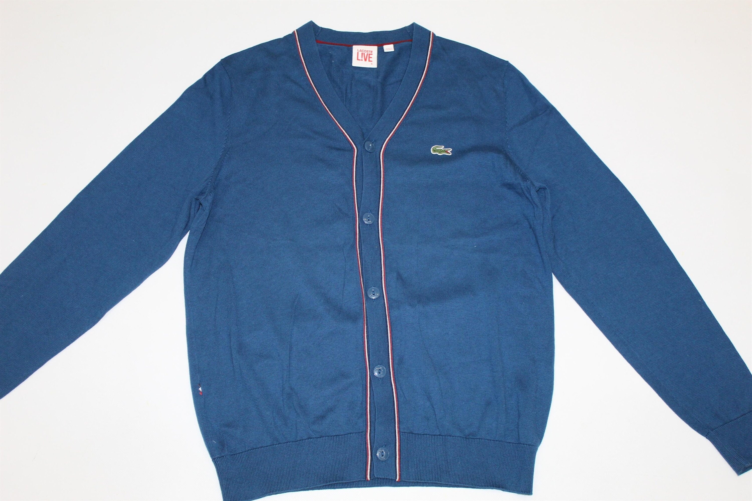 90thstyleflow Lacoste Live Casual Cotton Cardigan