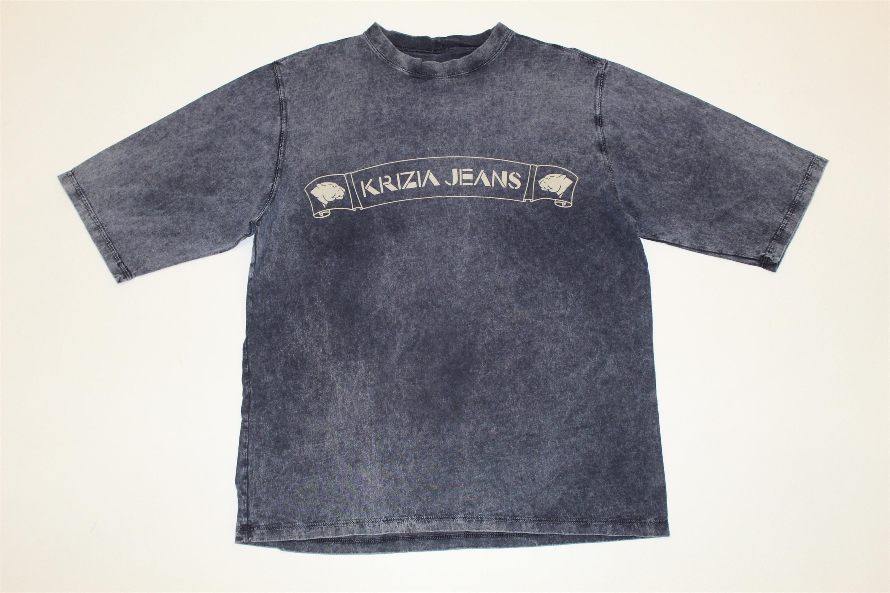 80s Italian Krizia Jeans Stonewash Japanese Style T-shirt - Etsy