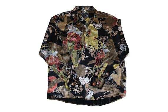 Linea Uomo Japanese Traditional Art Viscose Shirt 