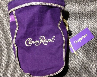 Chalk Bag - Crown Royal w. zipper pocket