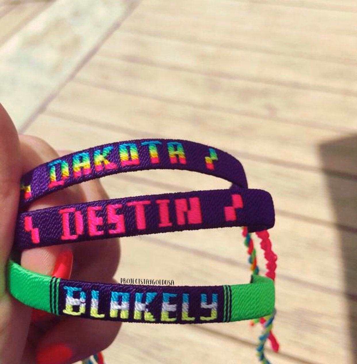 Mexican Friendship Bracelets Handmade Woven Jewelry Customized