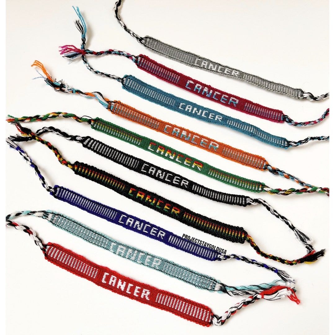 Cancer Zodiac Sign Wish Bracelet, Horoscope Bracelet Jewlery, Unisex