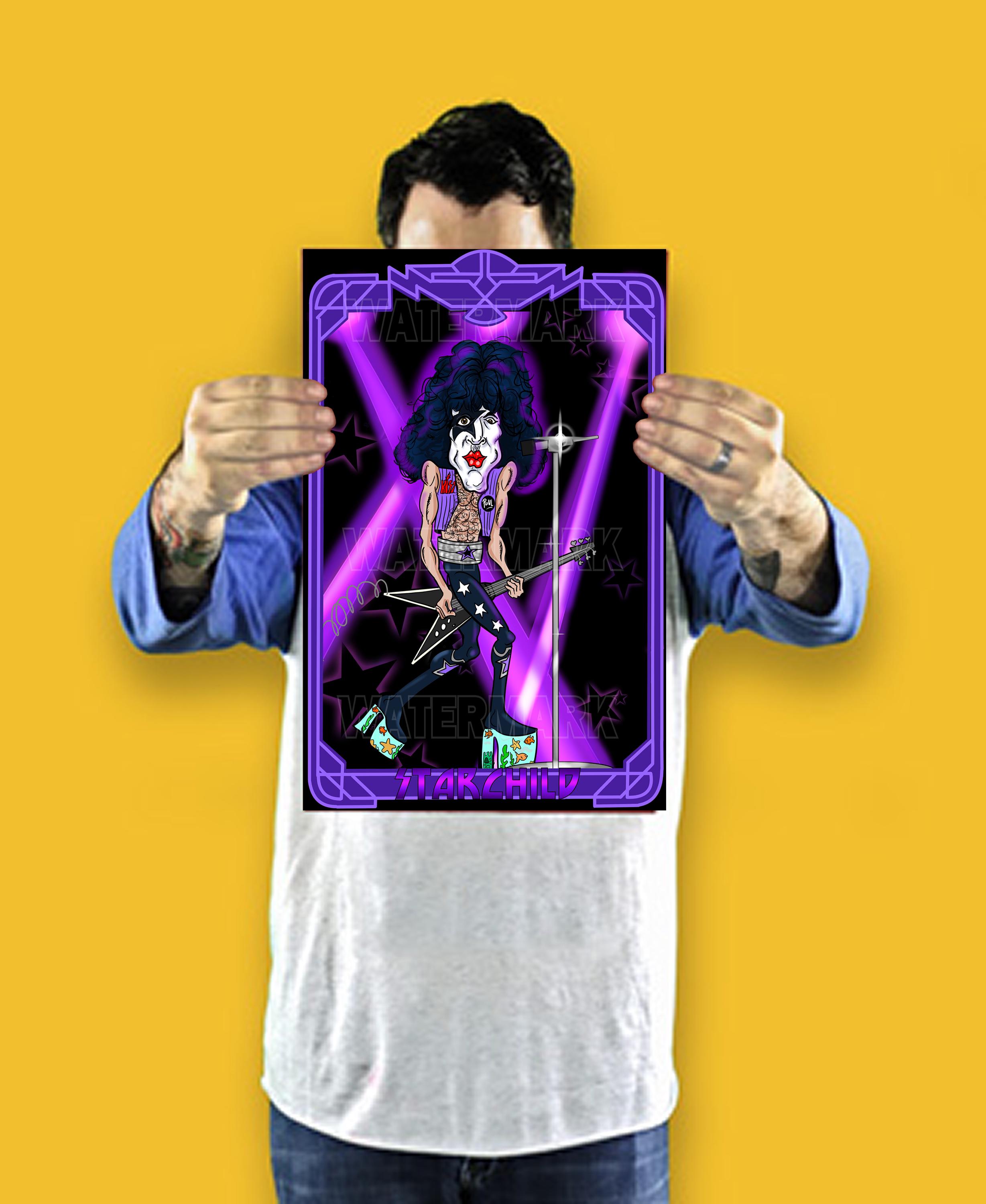 Band Members of Kiss- Starchild, Spaceman, the Catman and