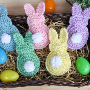 Crochet Pattern Crochet Easter Bunny Toy Easy Crochet Bunny Garland image 3