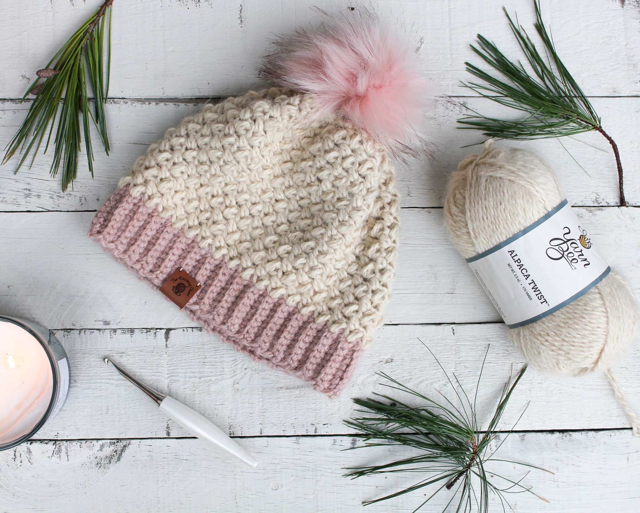 Crochet Pattern Bundle | Cozy Bean Hat and Convertible Mittens Patterns ...