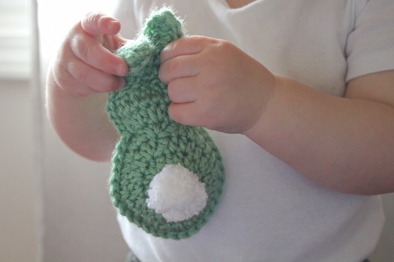 Crochet Pattern Crochet Easter Bunny Toy Easy Crochet Bunny Garland image 5