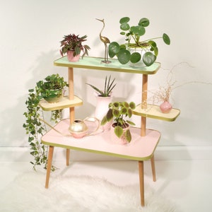 Flower stand / flower bench Miss Sugar Kiss – 60s design