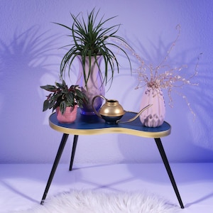 Vintage flower bench / flower table in various colors – 60s design