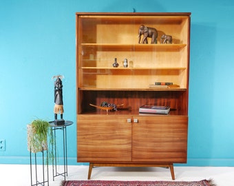 Original 60er Jahre Highboard / Wohnzimmerschrank aus der CSSR