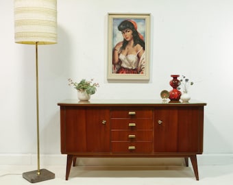 Vintage sideboard, chest of drawers, 60s, Germany