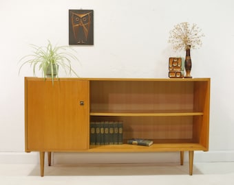 Buffet vintage avec bibliothèque, buffet, années 60, Allemagne