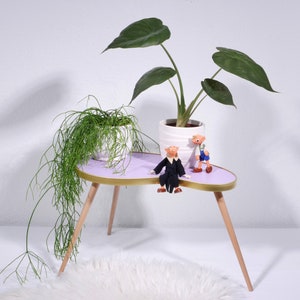 Vintage flower bench / flower table in various colors – 60s design