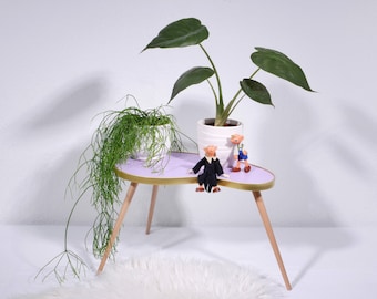 Vintage flower bench / flower table in various colors – 60s design
