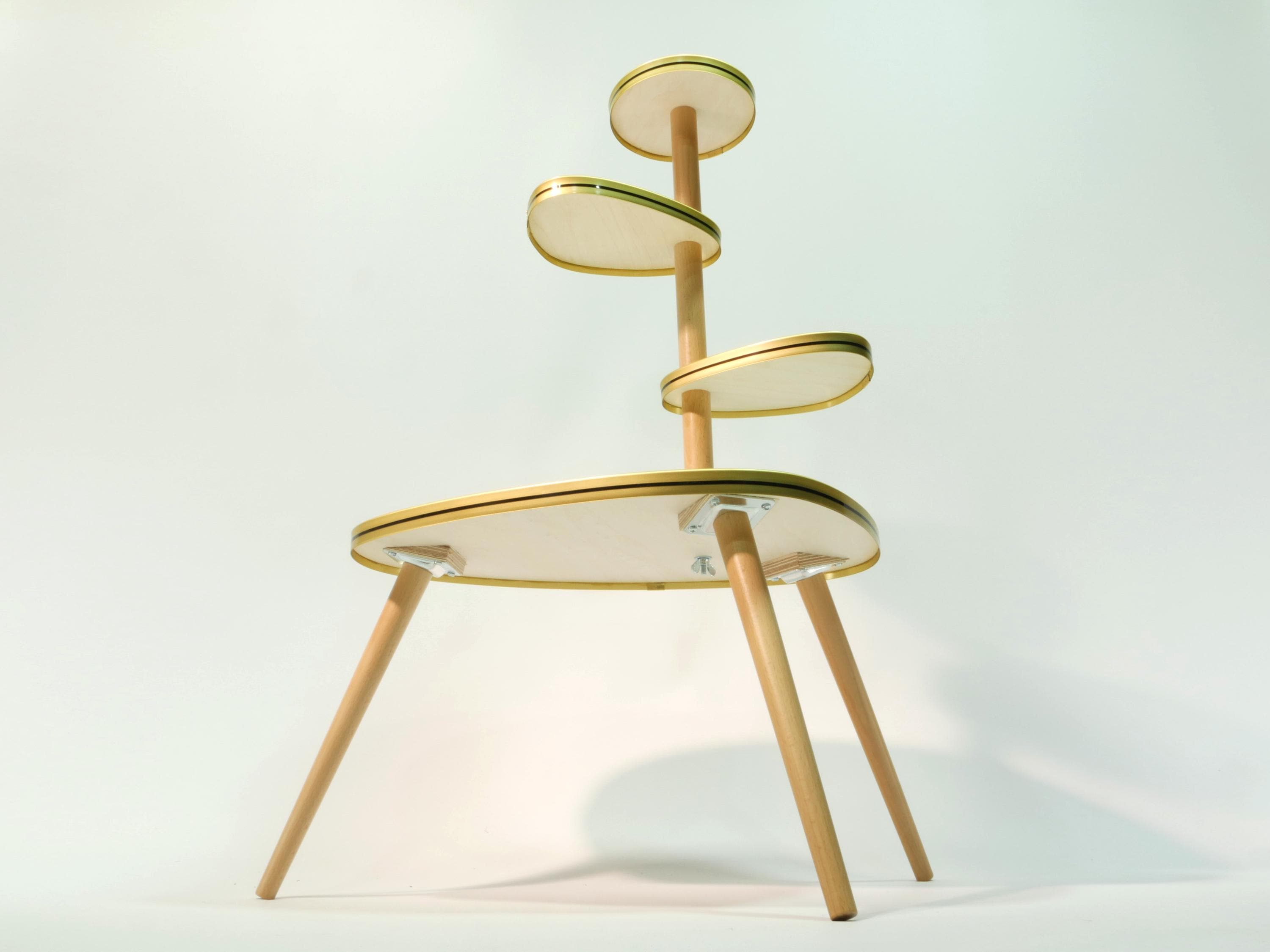 Candy Cane Dream Flower Stand/plant Table – 1960s Design - Etsy