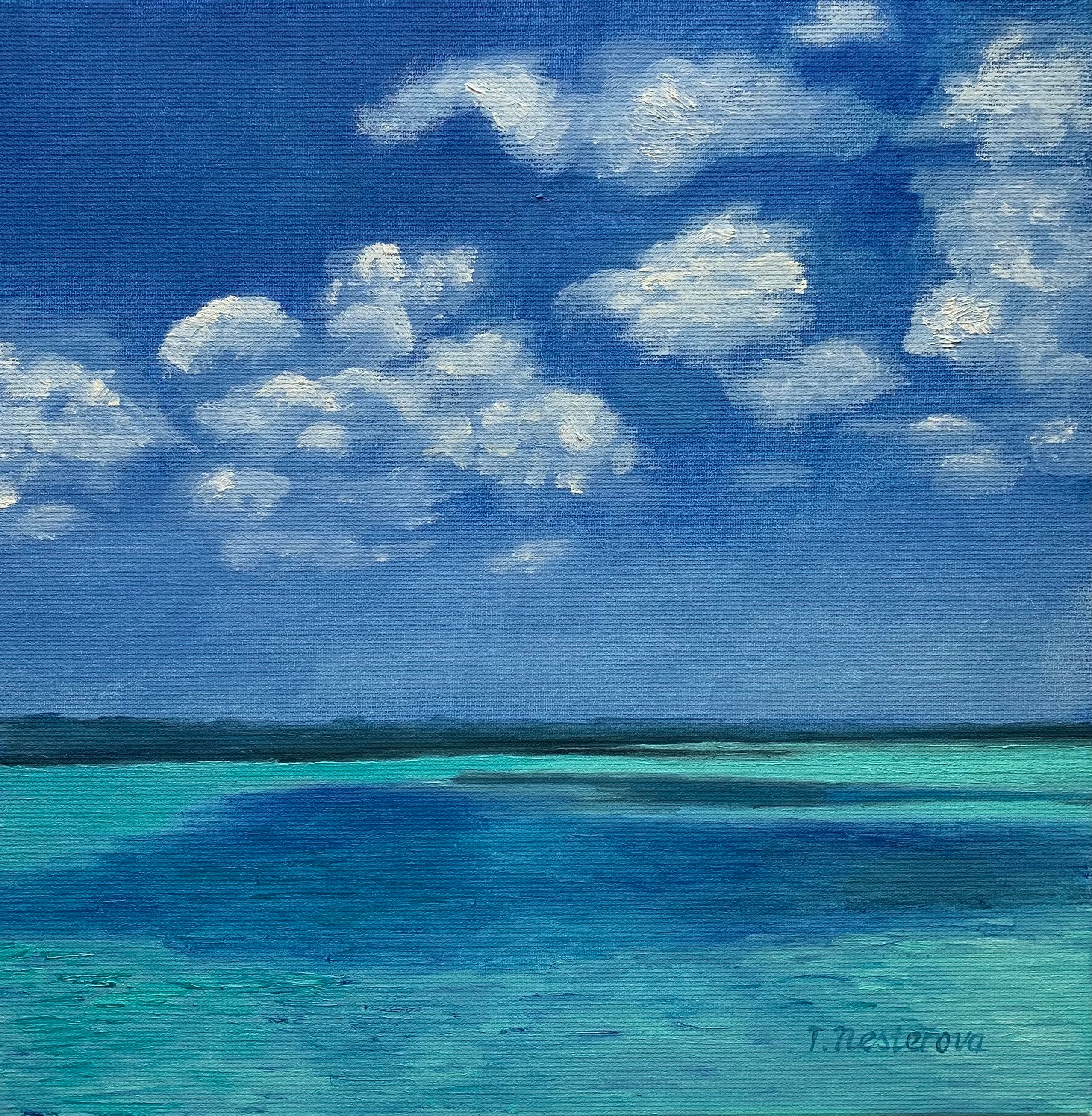 【S12号】good blue(portrait_s) oil painting s12号】good blue(portrait_s) oil painting