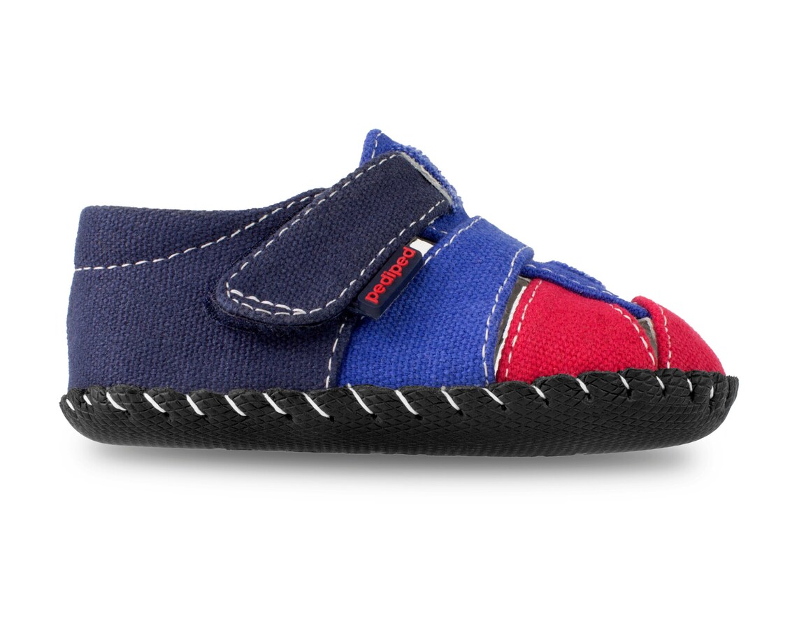Baby Shoes / pediped Originals® Harvey Navy Red Sandals