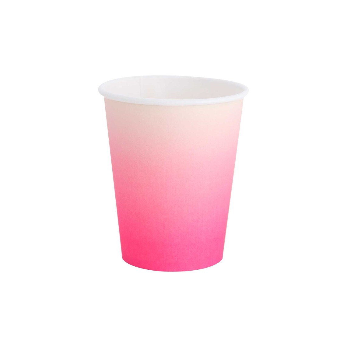 Neon Rose Ombre Paper Cups - Etsy UK