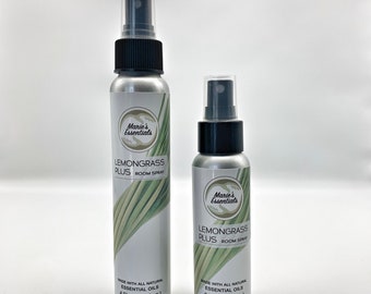 All Natural Room Spray made with Essential Oils, Odor Eliminator, Car Freshener