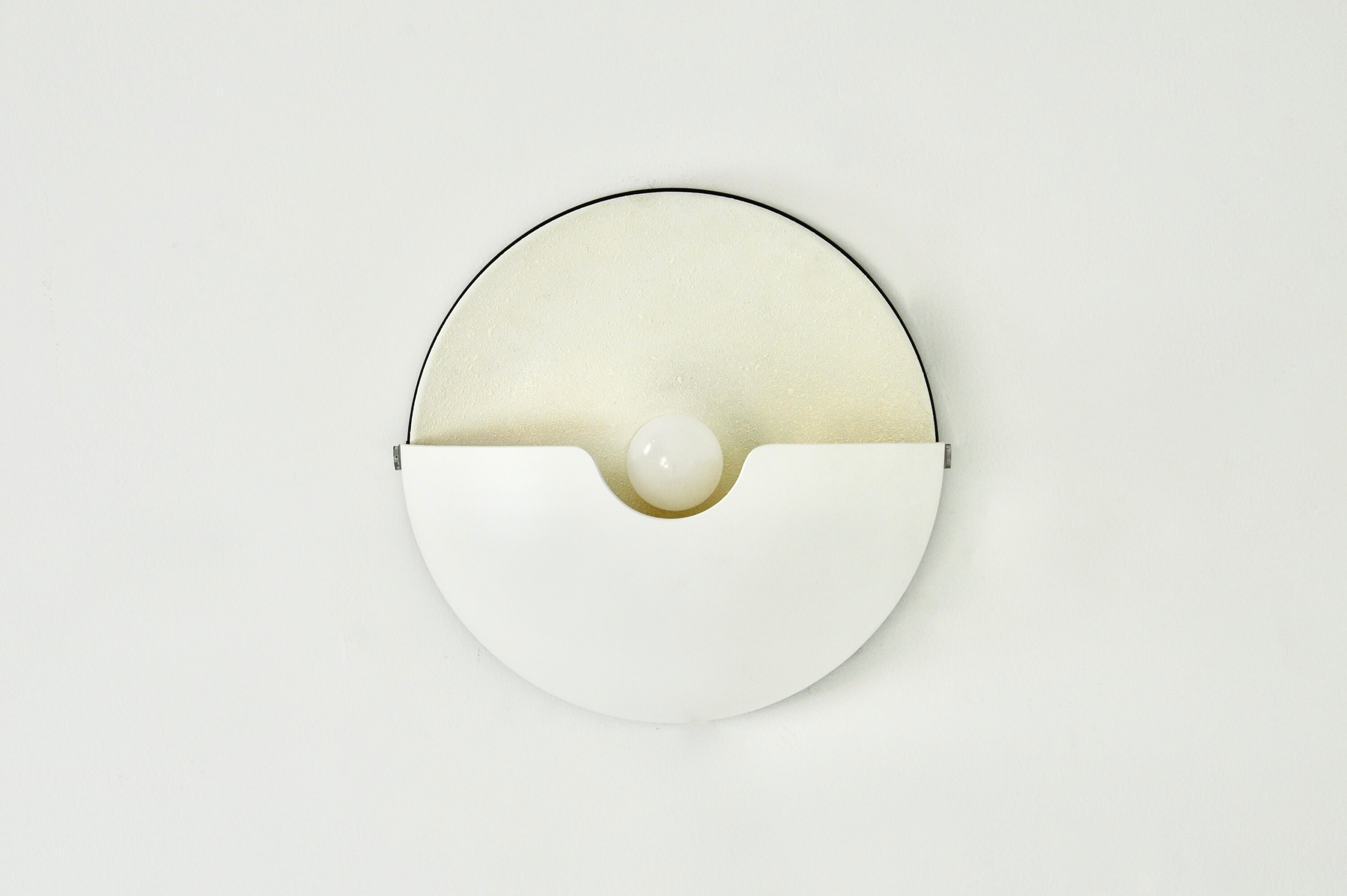 Big Mezzanotte wall lamp by Harvey Guzzini, 1970s