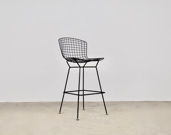 Wire Bar Stool by Harry Bertoia for Knoll Inc 1970S