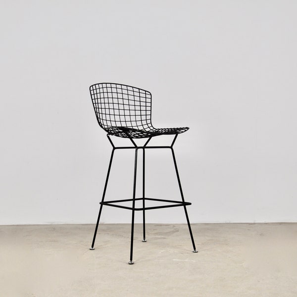 Wire Bar Stool by Harry Bertoia for Knoll Inc 1970S