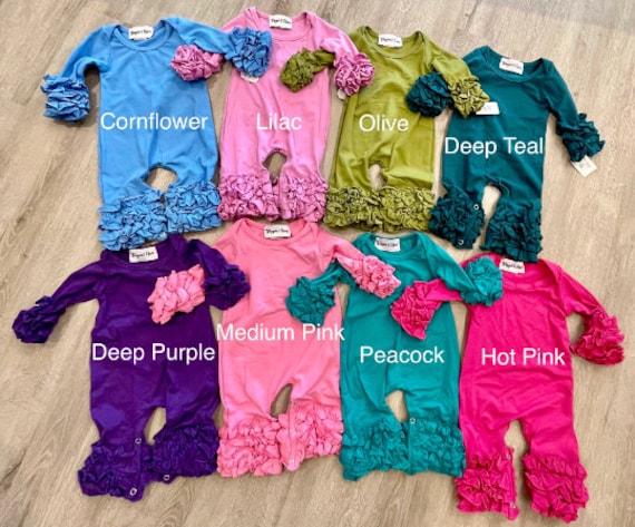 Golden Peacock Frill Romper Golden Peacock Frill Romper