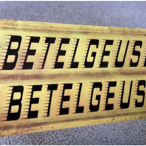 Beetlejuice Marquee Light Up Sign CUSTOM Graphic POSTER ONLY Spirit Halloween image 4