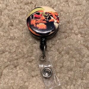 Macho Man Randy Savage 1.25" Badge Reel, Keychain, Pinback Button or Magnet! You choose! 80s WWF