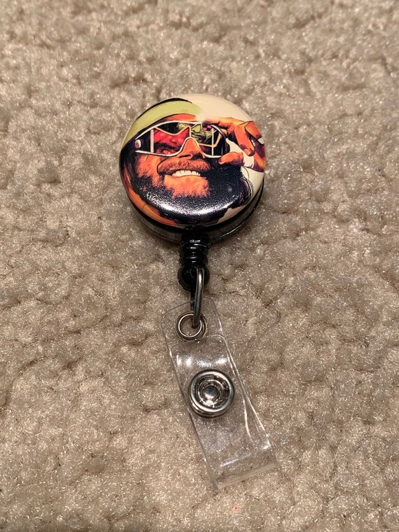Macho Man Randy Savage 1.25 Badge Reel, Keychain, Pinback Button
