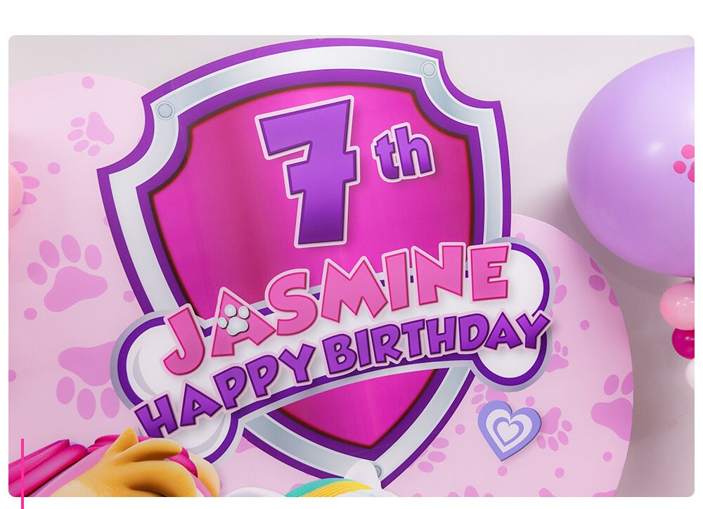 PAW Patrol Party Kit PAW Patrol Balloongirls Birthday Etsy