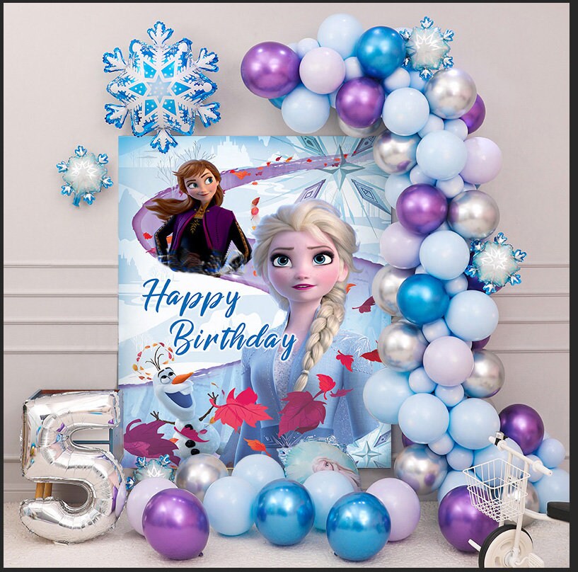 DISNEY FROZEN FOIL BALLOON 45cm 17" GIRL'S BIRTHDAY PARTY DECORATION Elsa Anna DISNEY FROZEN FOIL BALLOON 45cm 17" GIRL'S BIRTHDAY PARTY DECORATION Elsa Anna