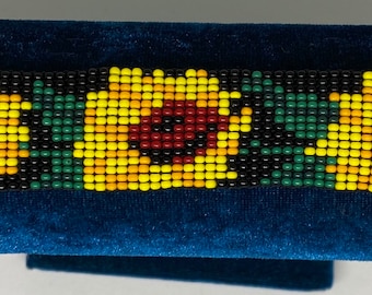 Sunflower Beaded Anklets