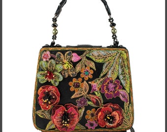 Mary Frances Harvest Top Handle Bag Handbag New With Tags