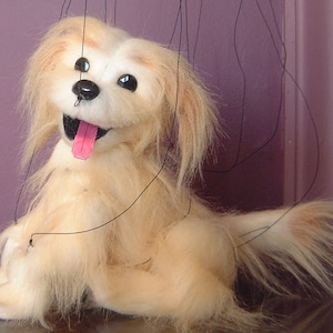 Puppy Marionette,  11-string limited edition puppet with instruction booklet