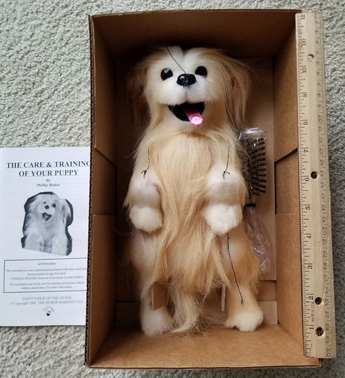 Puppy Marionette 11-string Limited Edition Puppet With - Etsy