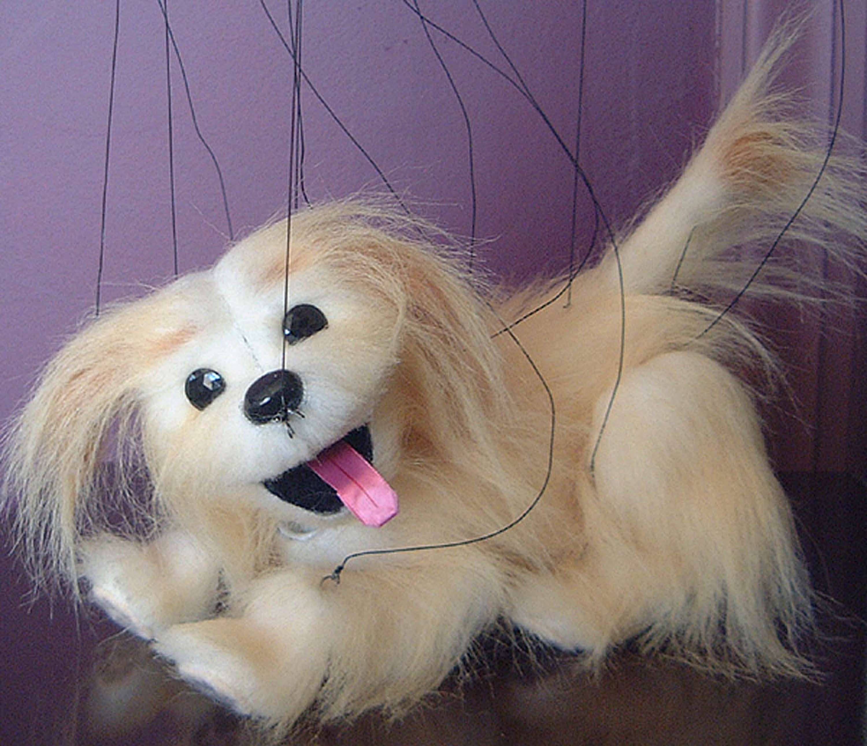 Puppy Marionette, 11-string Limited Edition Puppet With Instruction ...