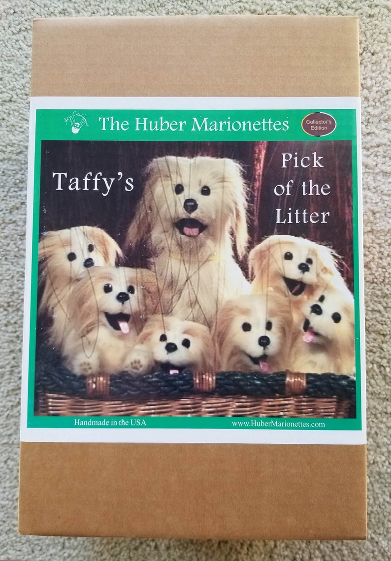 Puppy Marionette, 11-string Limited Edition Puppet With Instruction ...