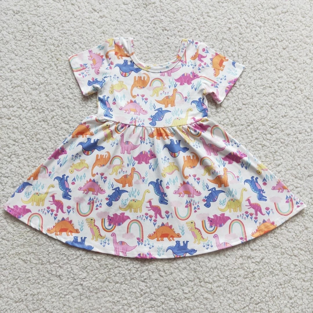 dinosaur summer dress