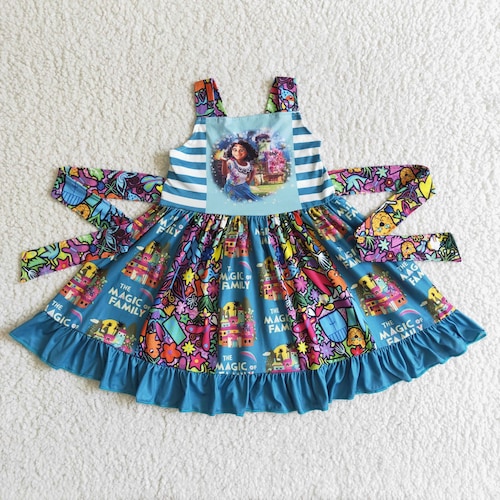 Encanto Birthday Dress Baby Toddler Kids Encanto Outfit Etsy